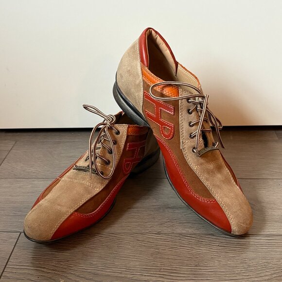 Pratesi Suede & Leather Mens Shoes - Picture 1 of 10
